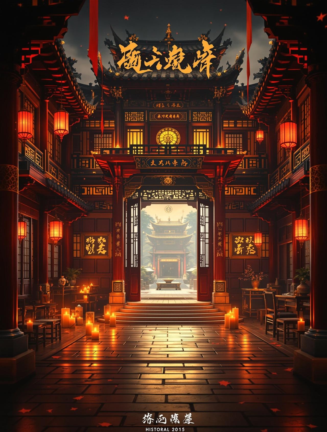 高清短剧网热播作品《长安十二钥》海报 — 一把神秘钥匙开启长安古城千年秘密，少年侠客与公主联手破局，揭